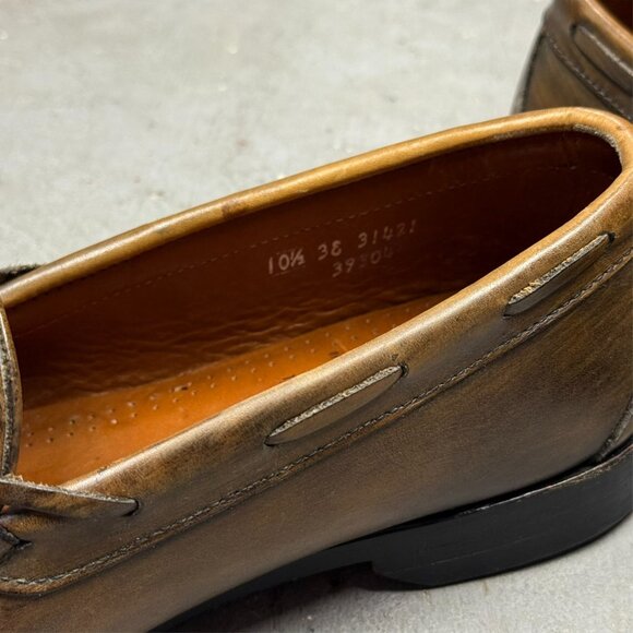 Allen Edmonds Lowry Hill Mens Shoes Size 10.5 USA Brown Kiltie Tassel Loafers - Picture 5 of 7